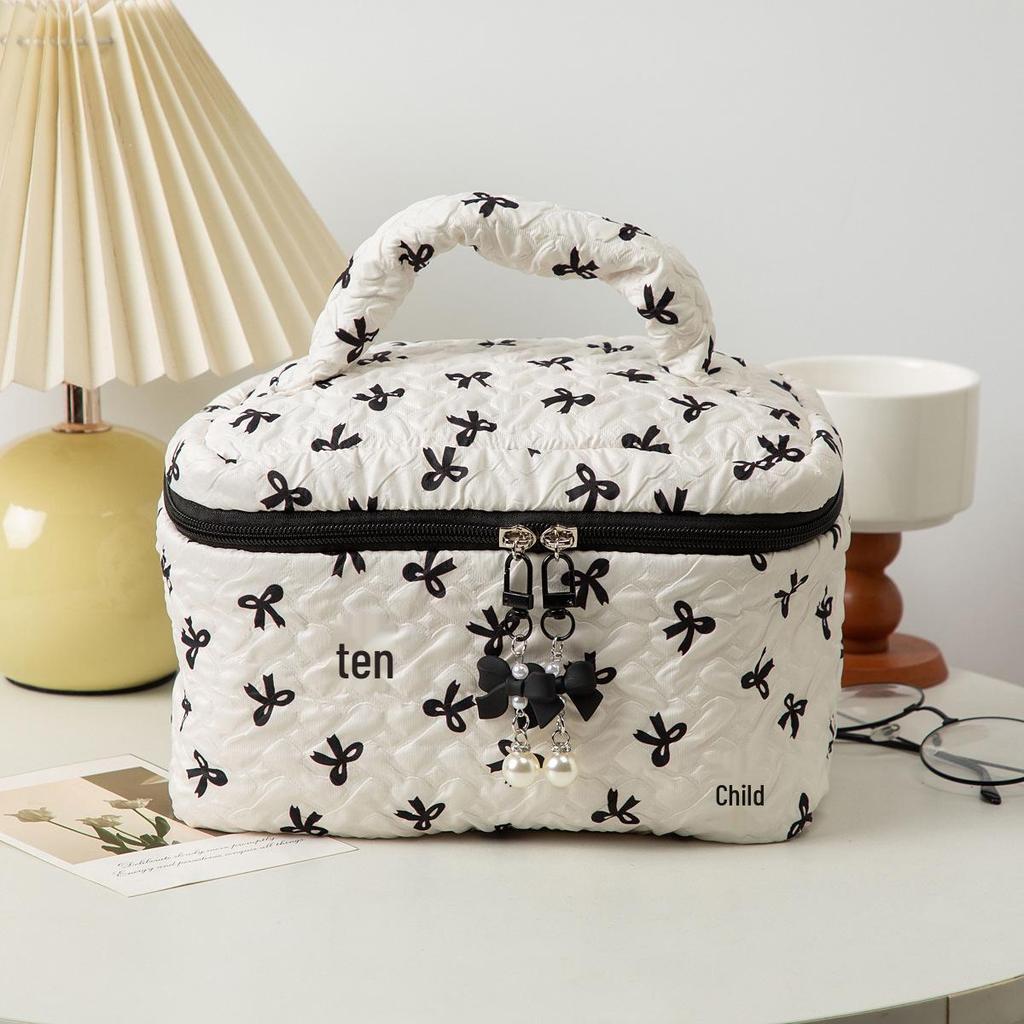 Large Capacity Women's Cosmetic Clutch & Toiletry Bag