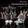 ZISIZ Luxury Crystal Red Wine Glass