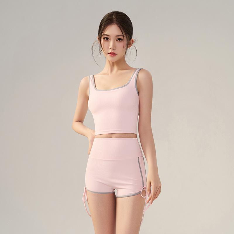 Women’s Slimming Butt-Lifting Quick Dry Color Block Yoga Shorts Small