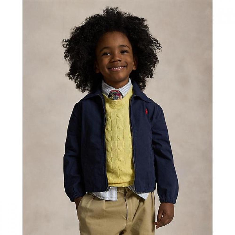 Polo Ralph Lauren Boys Bayport Cotton Poplin Jacket 2 7 Years Cwpootwb6020290410 2