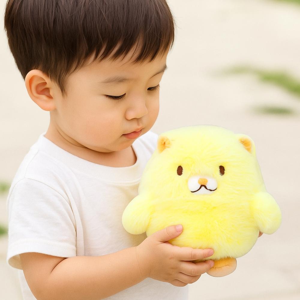 PP Cotton Plush Seal Elephant Dog Toy Fluffy Elephant Finger Puppets Toys  Child Baby