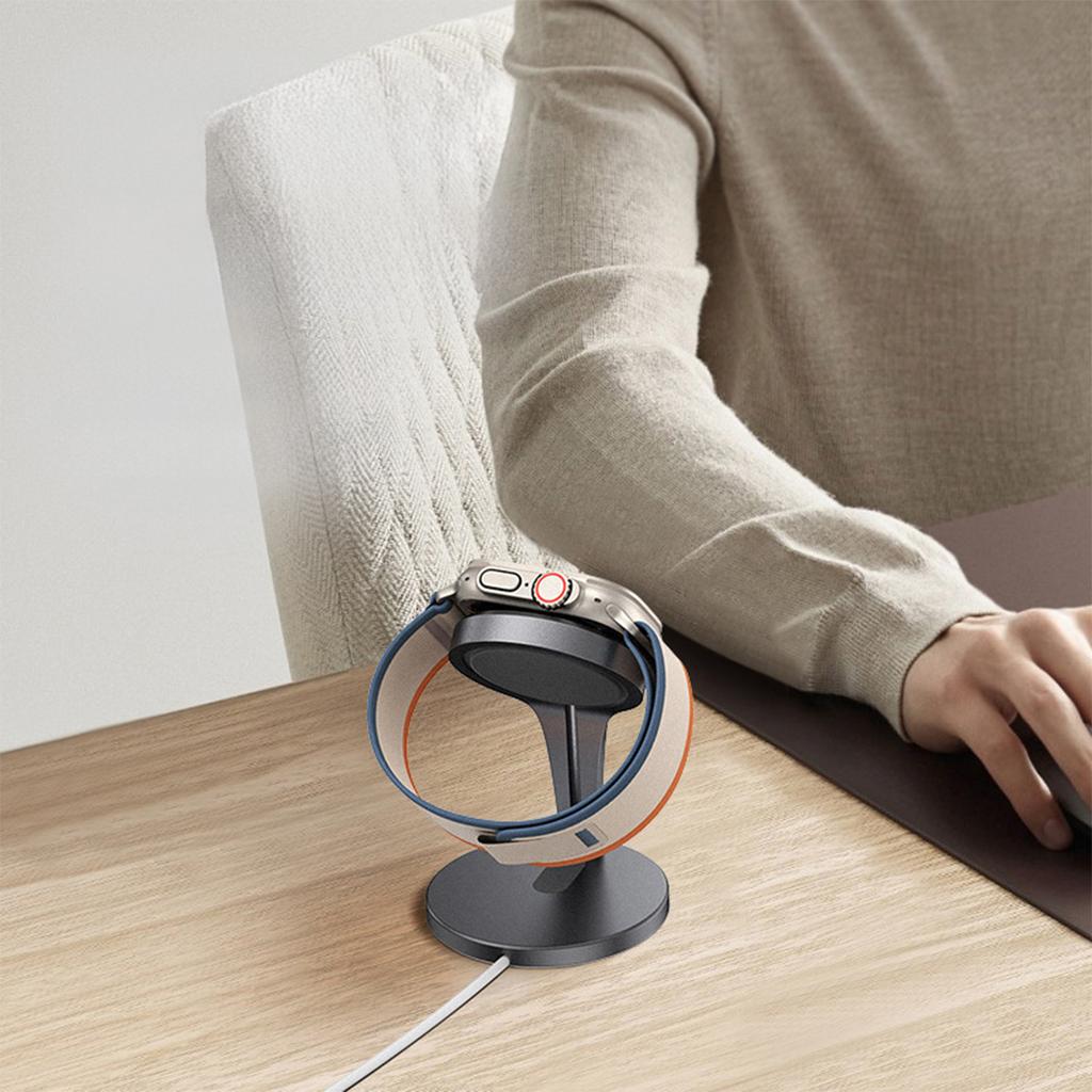 Charger Dock Station Charging Holder for Apple Watch Ultra 1 2/10/9/SE/8/7/6/5/4/3/2/1  Aluminum Bracket  for Iwatch Series