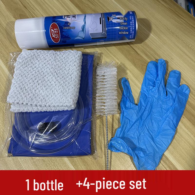 Professional Wall-Mounted Air Conditioner Cleaning Cover and Water Collection Tool Set