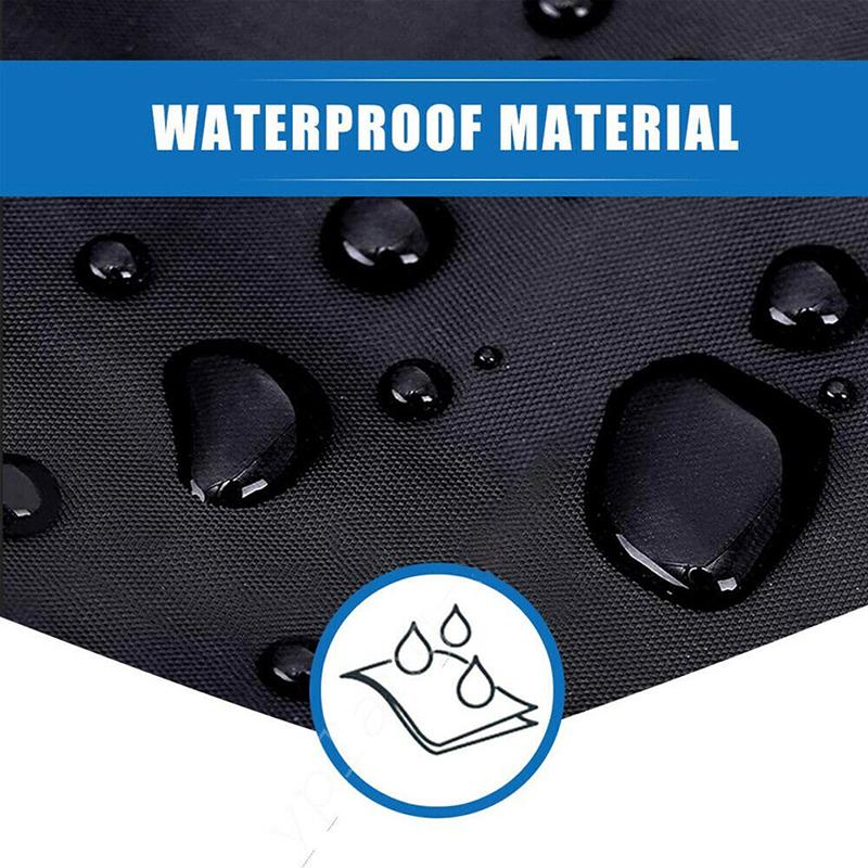 Waterproof Bicycle Covers Dustproof Bike Tent Multipurpose Protective Sleeve XL Size Case Snow Rain UV Protector Black