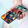 UFO Roboter Grendizer Telefon Fall Für Apple iPhone 14 13 12 Mini 11 Pro Max 7 8 XR X XS 7 8 Plus SE 2020 2022 Schwarze Abdeckung