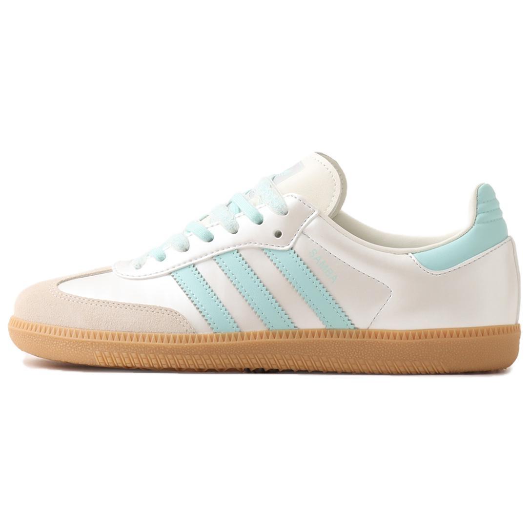 (WMNS) adidas Samba  Off White Semi Flash Aqua  Women s KJ4304 EU 36