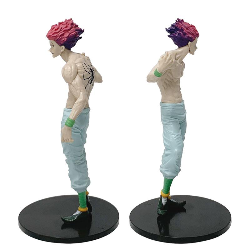 Ny Hisoka-figur Hunter x Hunter PVC Skrivebordsornament Anime Actionfigur Leker for Barn Gutter Jenter Bursdagsgave