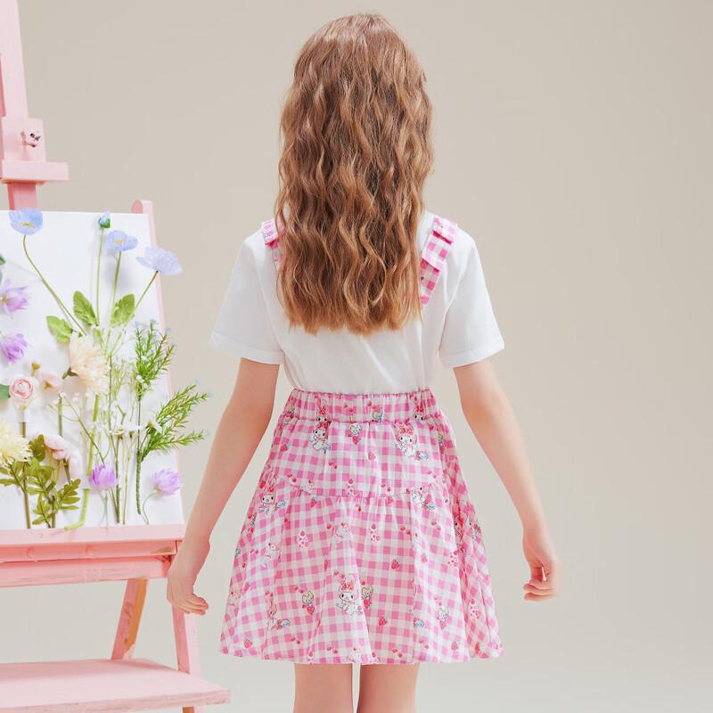 Hello Kitty Girls' 2026 Summer T-Shirt & Skirt Set