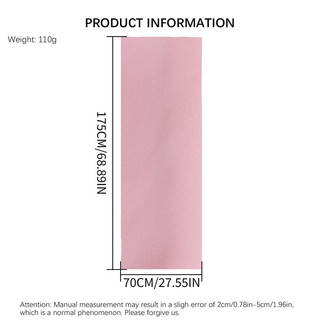 - New Monochrome Pearl Chiffon Bubble Towel Women'S Scarf Long Scarf Windproof And Sand-Proof Four-Season Scarf