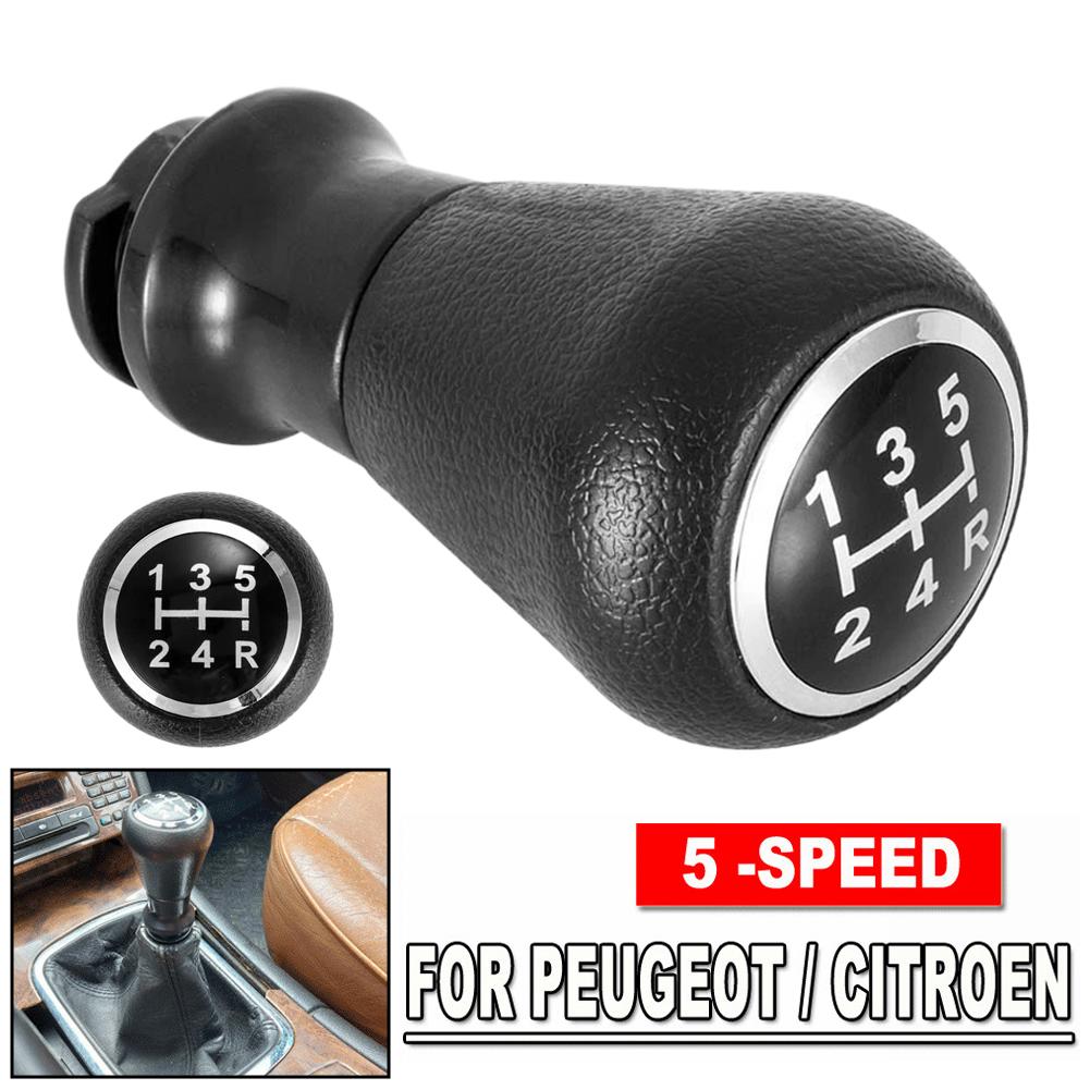 Car Manual Transmission Auto Gear Shift Knob For PEUGEOT 106 206 306 406 107 207 307 407 301 308 2008 3008 For CITROEN C1 C M1F6