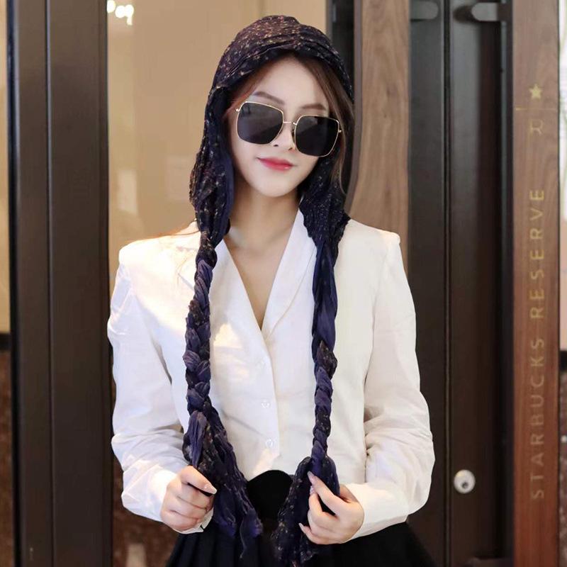 Vielseitiges gerüschtes Stirnband für Mädchen - Modischer Outdoor-Herbst/Winter-Halswärmer