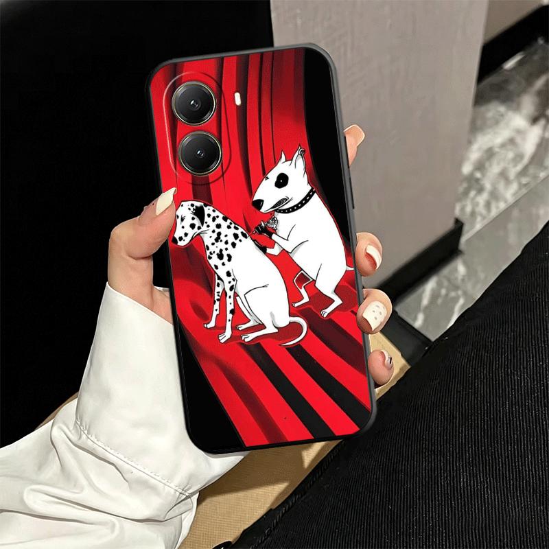 Bull Terrier Dog Cute Puppies Soft Phone Case for Xiaomi Poco X5 X6 X7 X8 Pro Max X3 F7 F8 Ultra M8 M7 M6 M5 Redmi 15 15C 14C 13