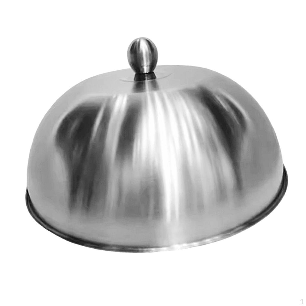 Burger Cover Cheese Melting Dome Griddle Accessory Heavy Duty Stainless Steel Food for Outdoor