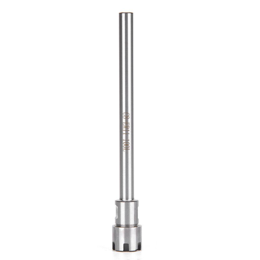 C8-ER11M-100L Collet Chuck Holder Extension Rod Straight Shank For ER11M Chuck Bracket Milling Tool CNC Metalworking Tool