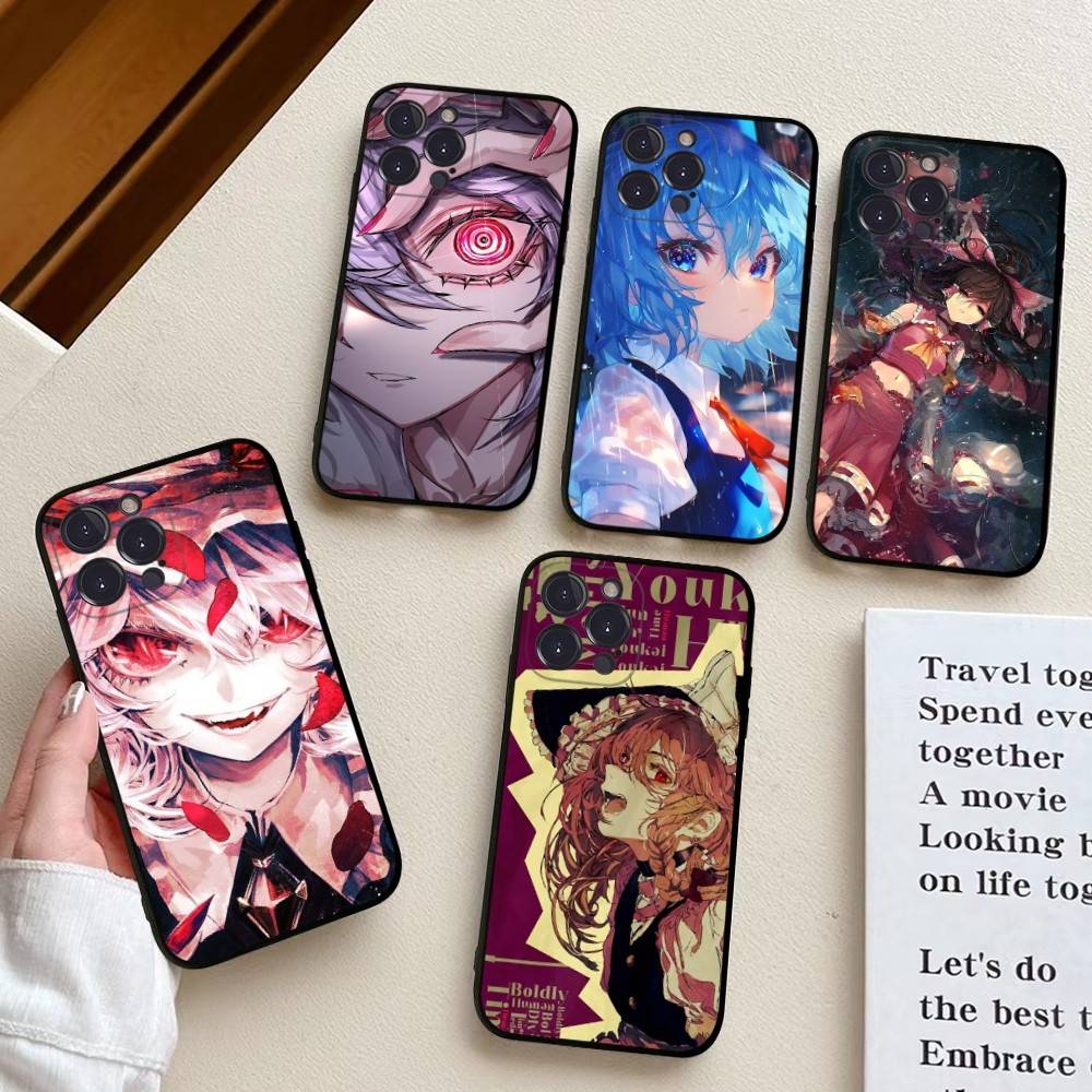 Classic Game Touhou Project Phone Case For Iphone 17 16 15 16e 14 13 12 11 Pro Max Plus Case Cover Coque