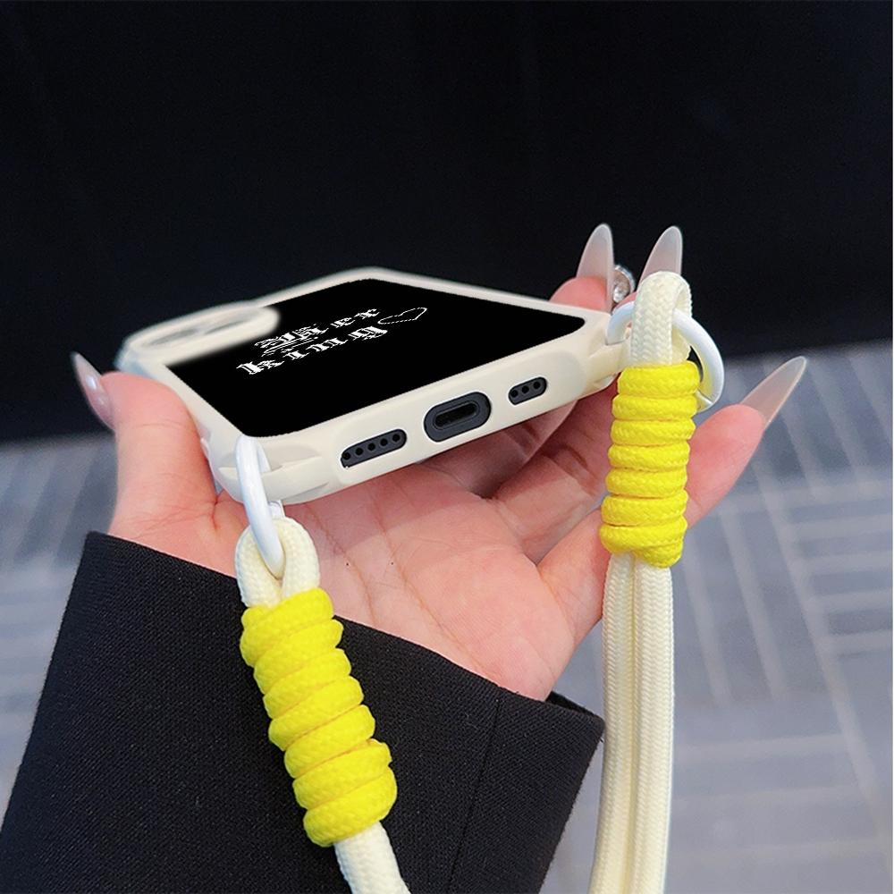 Ae84 King Queen Couple Art Soft Phone Cases for iPhone 16 15 14 13 12 11 Pro Max 8 7 Plus XR XS with Wrist Strap Lanyard Corner Protection Back Cover