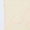 2025 Spring/Summer Women's Sexy Off-the-Shoulder Knitted Vest – Irregular Design, Slim Fit, Pure Desire Top
