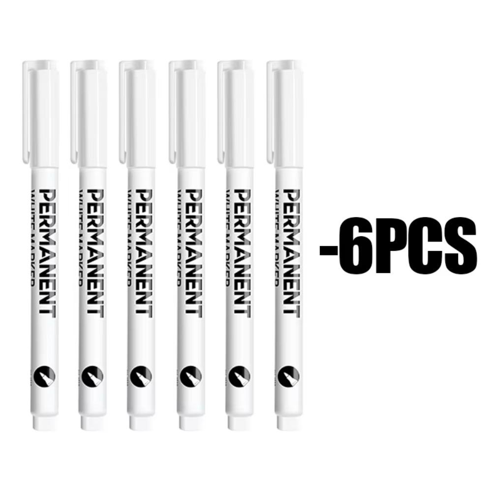 

3/6 шт. Масляный маркер с тонким наконечником, маркер для рисования, художественный, для письма, маркеры для граффити, для рисования своими руками 6PCS