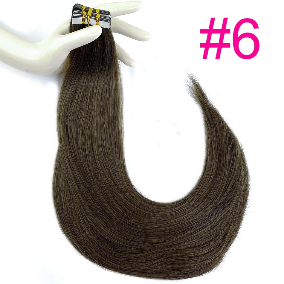 Cuticle Aligned Virgin Human Remy Hair Extension Tape in Double Drawn Blonde Human Tape Hair Extension Hair Vendors