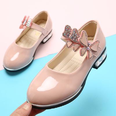 Children's  Leather Shoes Small Single Shoes