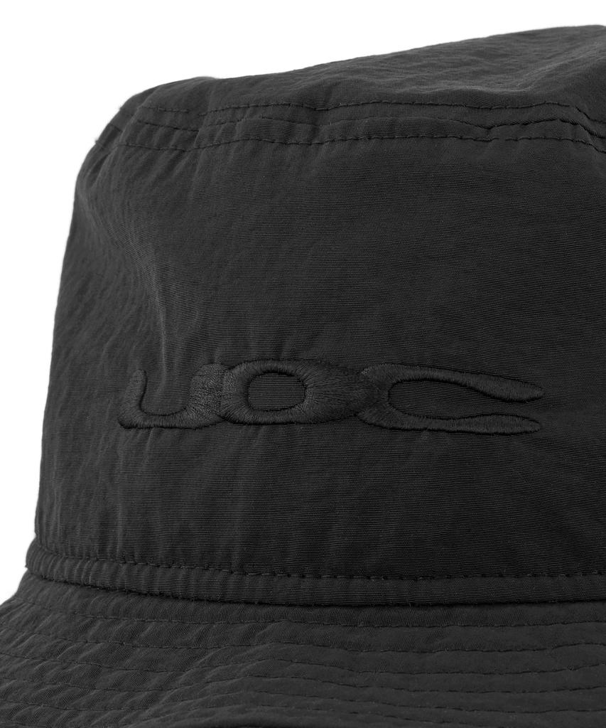 Eondeokeonteulol Summer Nylon Sun Protection Basic Bucket Hat Unisex Logo Bucket Hat Udc / Tact Bucket / Nylon / Black