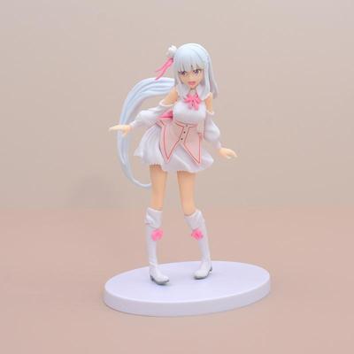 Re:život v jiném světě od nuly Emilia Anime Obrázek Hračka Model Doll