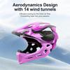 Kids Detachable Full Helmet,Sports Safety Bike Helmet Protective Gear
