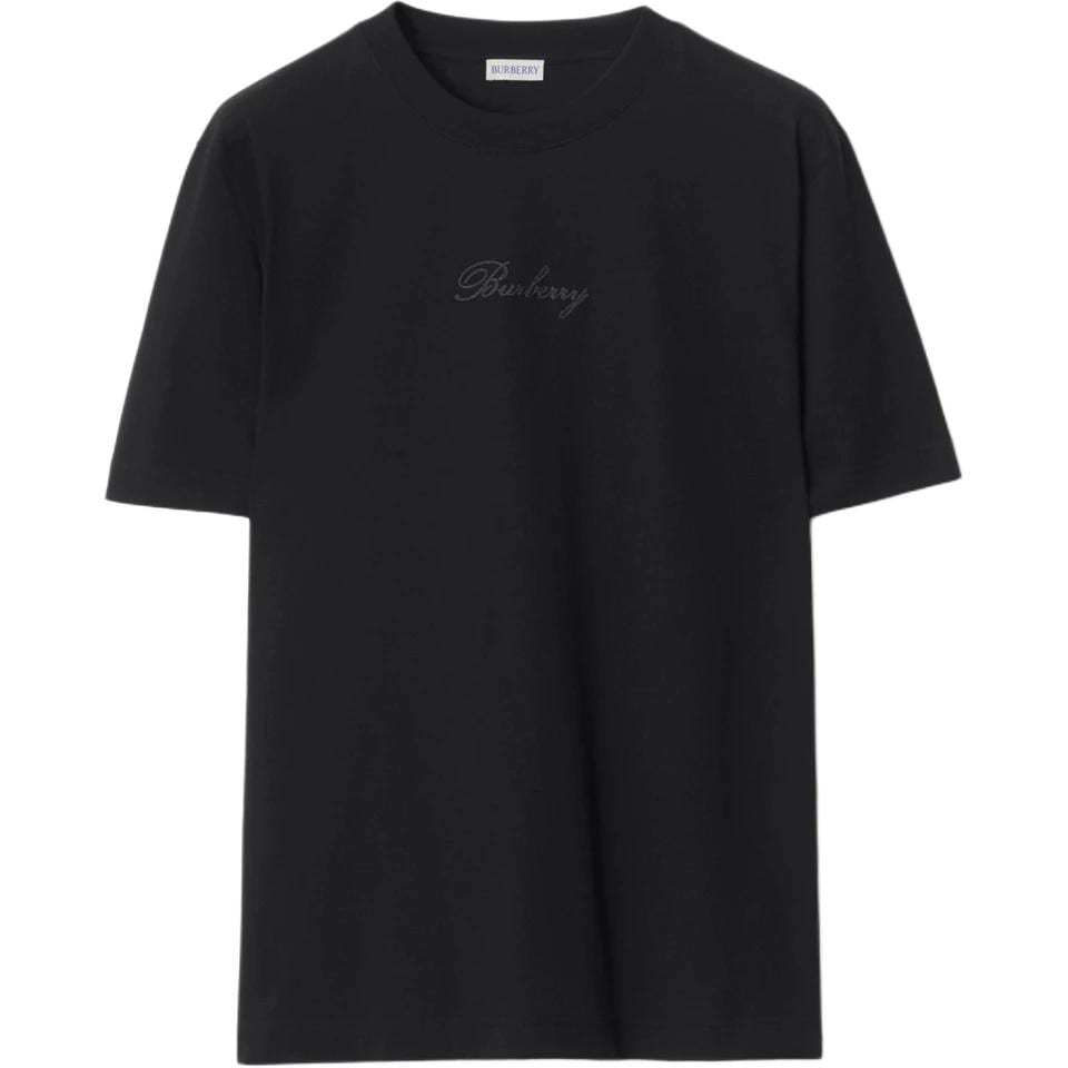 Burberry Cursive Logo Cotton T-shirt 81191831