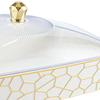 Serving Tray Vanity Tray with Dustproof Lid for Celebrations Party Events