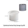Nordic Geometric Pattern Silicone Mold for DIY Candle or Storage Jar
