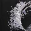 Shining Crystal Hair Hoop Tiara Fairy Rhinestone Headband Bride Crystal Crown Earrings  Girls