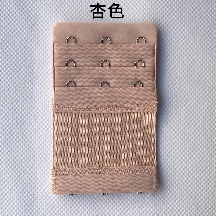 Dehnbarer Kleiner Drei- Drei-Haken-BH 4,4 cm Verlängerungshaken Unterwäsche Rückenverschluss Elastischer Verlängerter Haken Schmaler Drei-Haken.