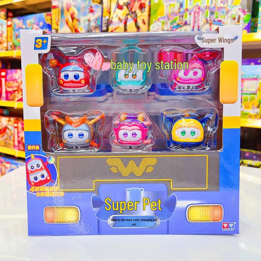 Super Wings Transforming Toys: Jett, Astra, Donnie, Mira, Paul & Bello - Season 9 Collection
