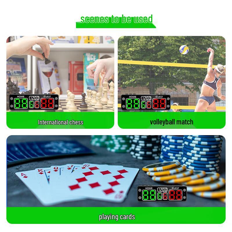Datangyu Rechargeable Touchscreen Scoreboard with Timer