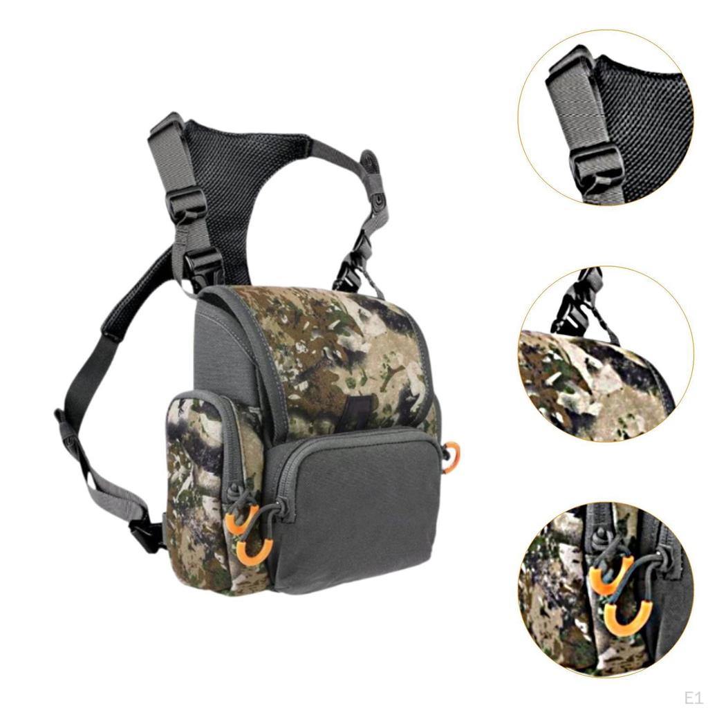 Fernglas Brusttasche Trageetui Verstellbar Wasserdicht Großes Fassungsvermögen Stoßfest Tragbar Handheld