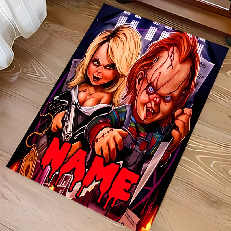 Custom personalization Chucky Print Area Rug - Soft, Washable Non-Slip Indoor Mat,Living Room,Home&Office Decorative Rug
