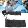 Clothes Heating Pad 3 Gears 2 in 1 Carbon Fiber USB Powered Warmer Pad for Skiing