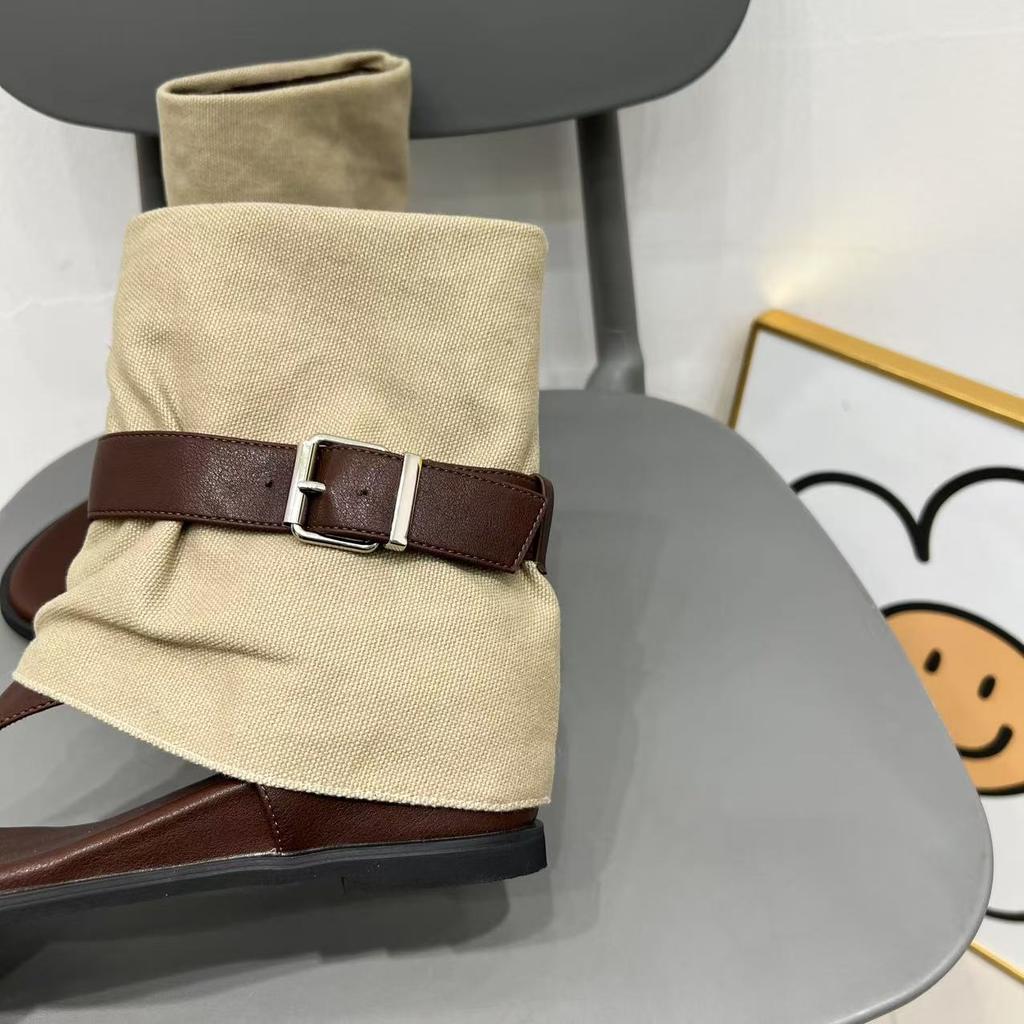 IPPEUM Women Flats Gladiator Sandals Slip On Open Toe Soft Strappy Roman Sandals Comfortable Summer Shoes Retro Casual Sandals