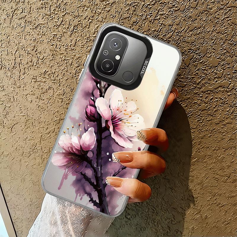Cherry Blossom Sakura Fashion Shockproof Phone Case for Xiaomi Poco X7 X6 X5 X3 Pro F7 Ultra M8 Redmi 15C 15 14C 13C 12C 10C 13