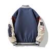 Baseball Jacket Men Fashion Casual Long Sleeve Jackets Coats Fashion Loose Coat Baseball Jersey