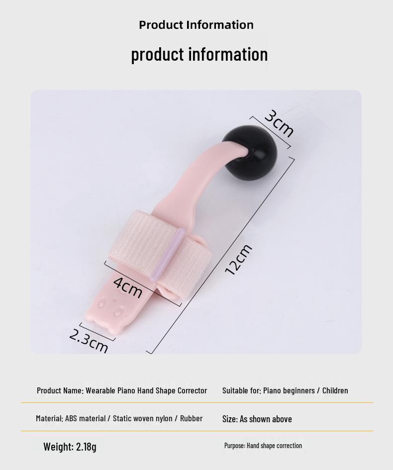 Piyano El Hareketi Düzeltme Topu: Çocuk Parmak Tutuş ve El Gücü Geliştirme Aracı