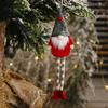 Christmas Gnome Pendant 6pcs Long Leg for Doll Xmas Festival Baby Shower Decorat