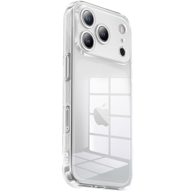 PISEN Transparent iPhone Case with Integrated Lens Protector