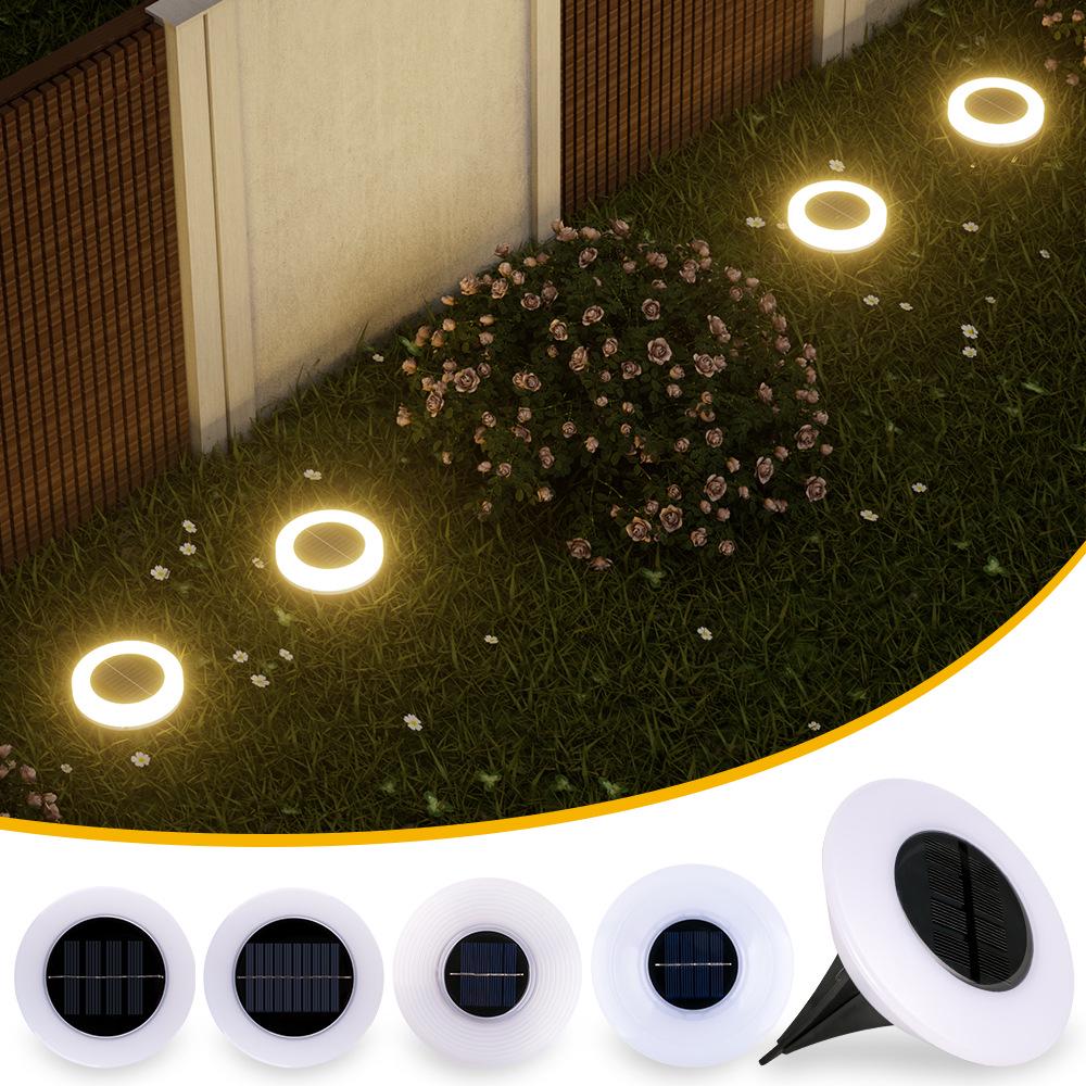 Waterproof Solar Garden & Courtyard Step Lights for Outdoor Decoration