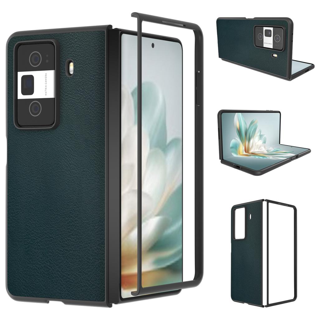 For Honor Magic Vs3 5G Case PU Leather Coated Hard PC Protective Phone Cover