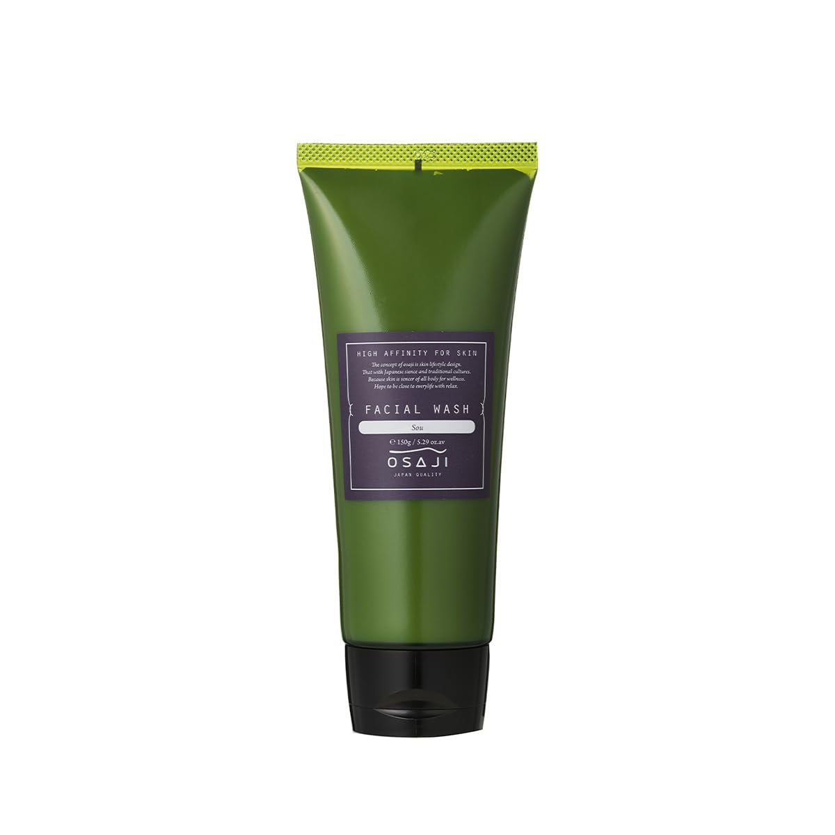 

Osaji Facial Wash Face Wash Amino Surfactant Maltitol Plenty of Moisture No 150g SOU [Включая производные кислоты, ингредиенты, упругость]