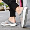 Summer Women’s Loafers Sandals Slip on Slippers Casual Shoes Cloth Couple Shoes for Men Plus Size Lightweight 36-45
