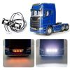 TRZX RC LED Spotlight Headlight for 1/14 Scale RC Tamiya Scania 770S 6x4 56368, 8x4 56371 Tractor Truck