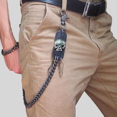 Casual Hip-Hop Skull Ghost Waist Chain for Stage Performance