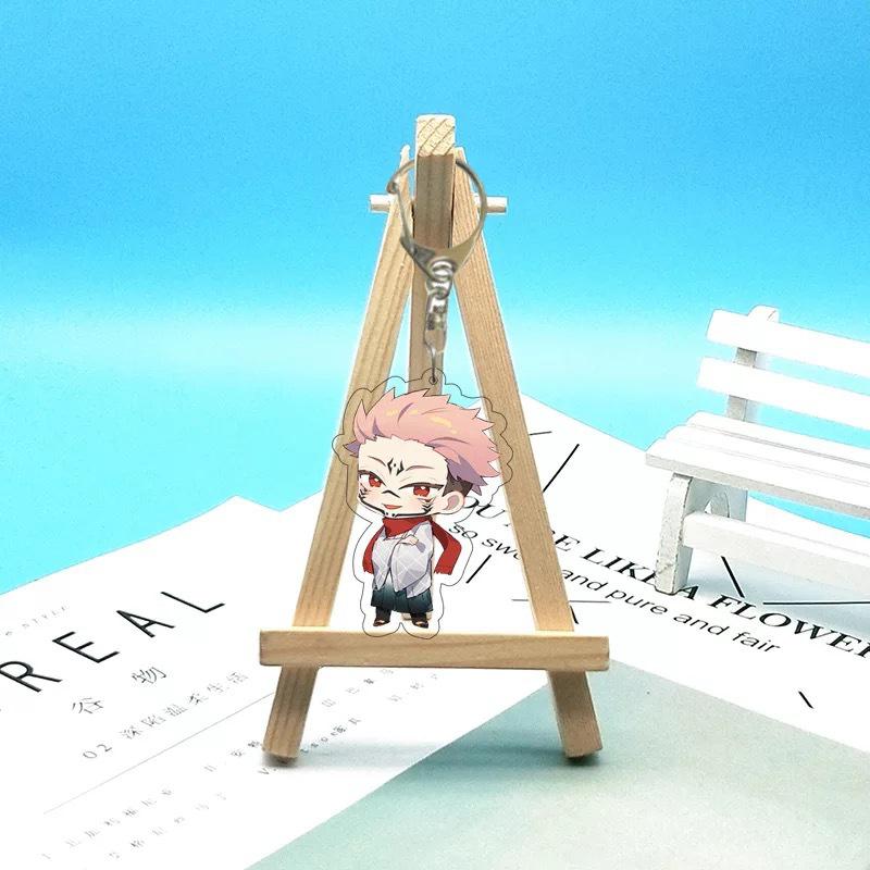 Anime Jujutsu Kaisen Keychain Gojo Satoru Fushiguro Megumi Kawaii Keychains Pendant Anime Peripheral Gift